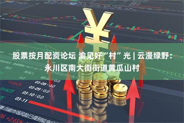 股票按月配资论坛 渝见好“村”光 | 云漫绿野：永川区南大街街道黄瓜山村